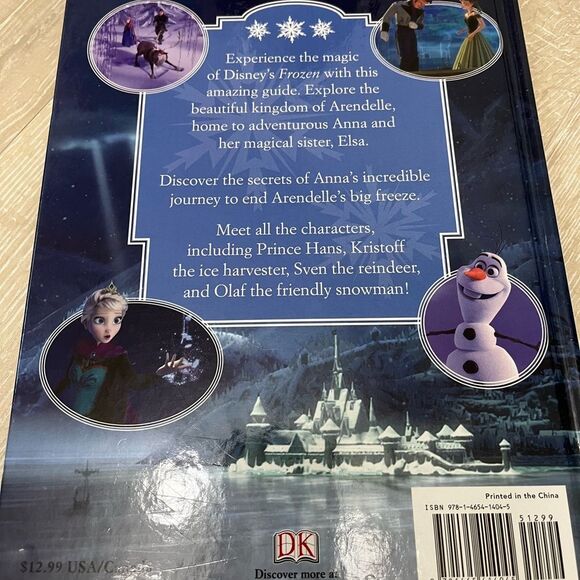 Disney Frozen The Essential Guide Book - Picture 4 of 4